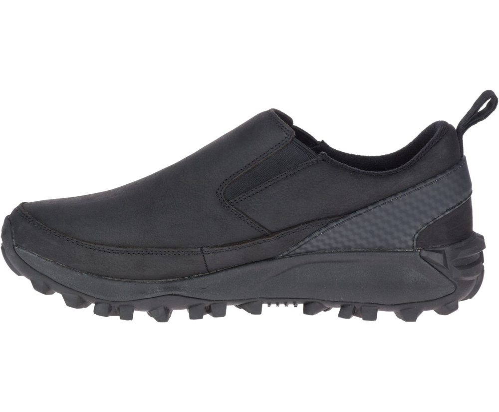 Slip On Homem - Merrell Thermo Kiruna Moc Waterproof - Pretas - WOX823975